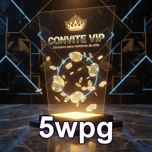 Convite VIP dos serviços da 5wpg, destacando a exclusividade e qualidade oferecidas.