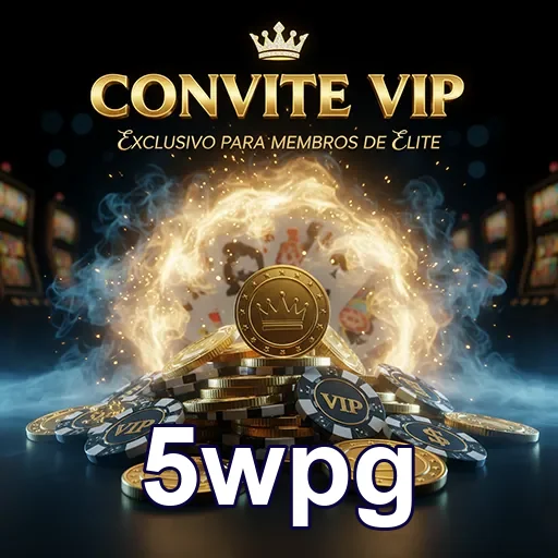 Convite VIP dos serviços oferecidos pelo 5wpg, com design elegante e informativo.